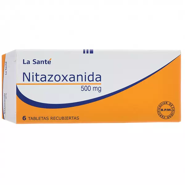 Nitazoxanida Ls Tableta 500 Mg