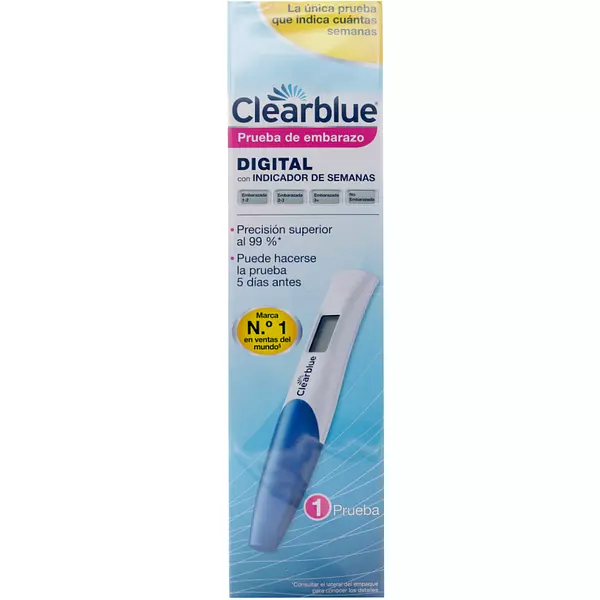 Prueba De Embarazo Clear Blue Digital