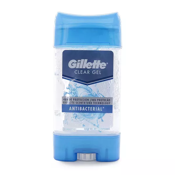 Desodorante Gillete Clear Gel Antibacterial