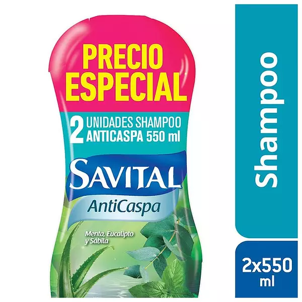 Promoción Shampoos Savital Anticaspa