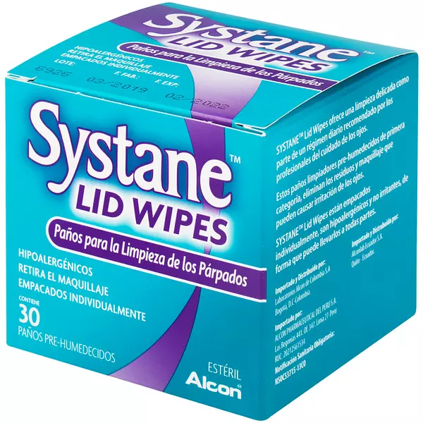 Systane Lid Wipes Paños 30 Uni