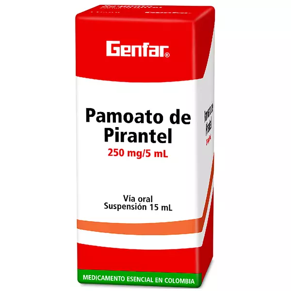 Pamoato De Pirantel Suspensión