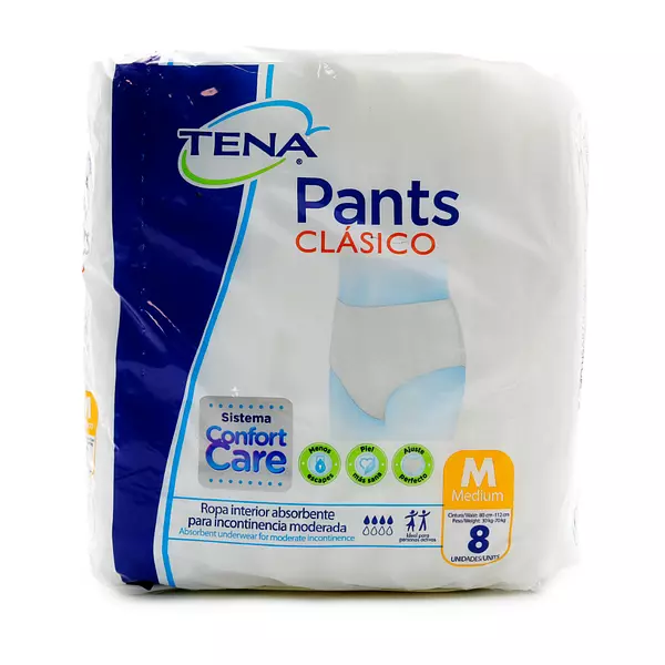 Pañales Tena Pants Clasic Talla M