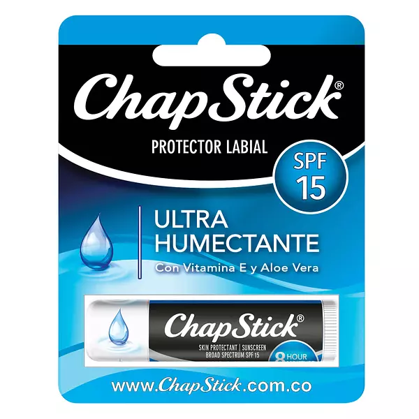 Protector Labial Chapstick Ultra Humectante Azul