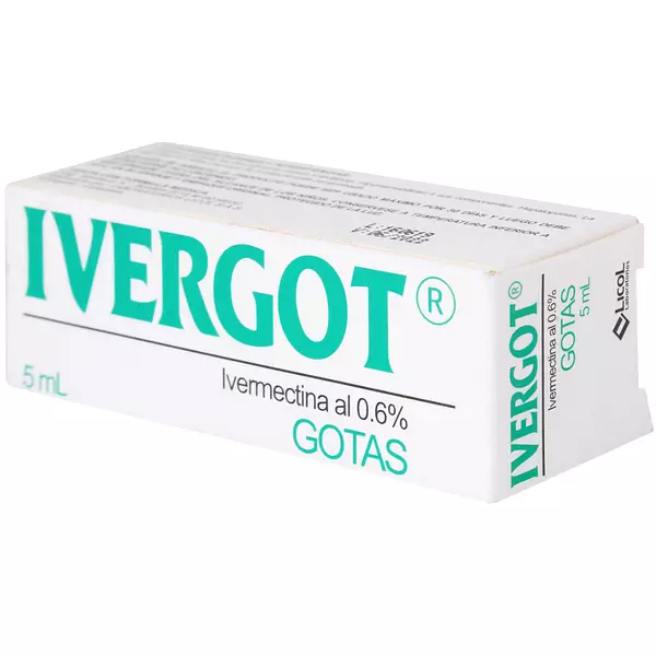 Ivergot 0,6% Gotas